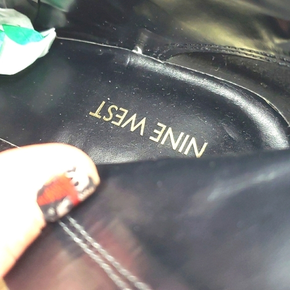 Nine West Powerhour Boot black leather 10 - Picture 9 of 10
